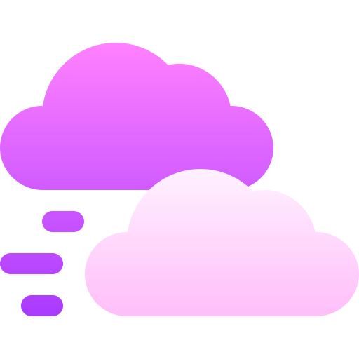 nuage Basic Gradient Gradient Icône