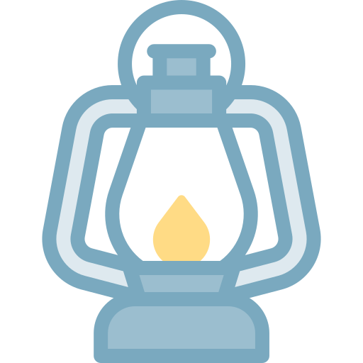 lampara de aceite Detailed color Lineal color icono