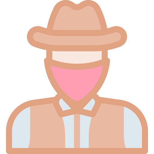 cowboy Detailed color Lineal color icon
