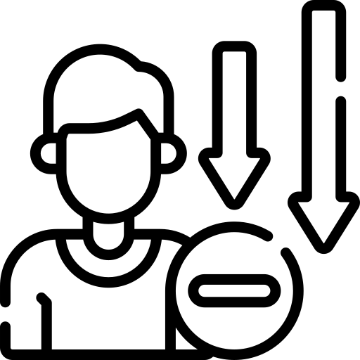 diminuer Special Lineal Icône