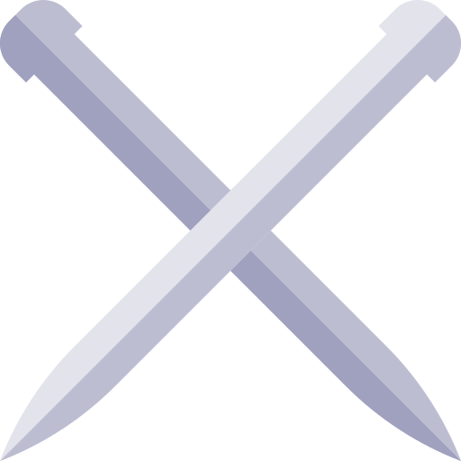 Needle Basic Straight Flat icon