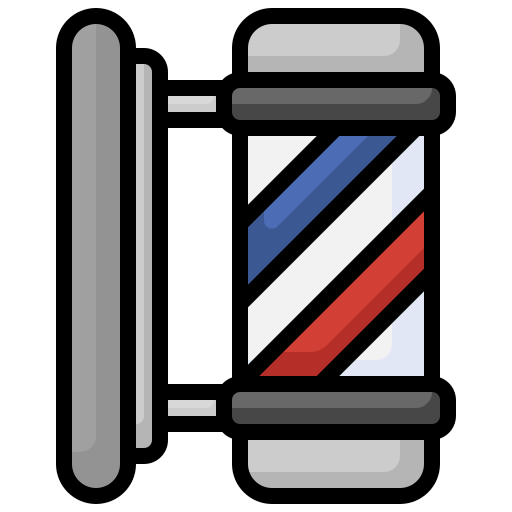 이발사 Surang Lineal Color icon