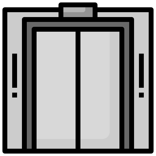 Elevator Surang Lineal Color icon