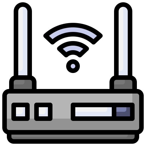 Wifi signal Surang Lineal Color icon