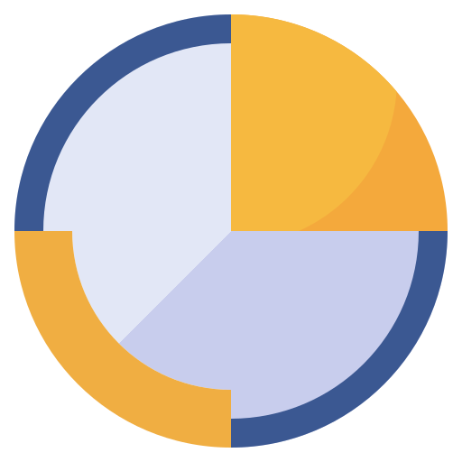 Round chart Surang Flat icon