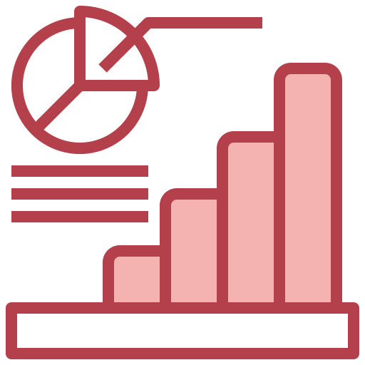 Chart Surang Red icon