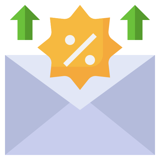 e-mail Surang Flat ikona
