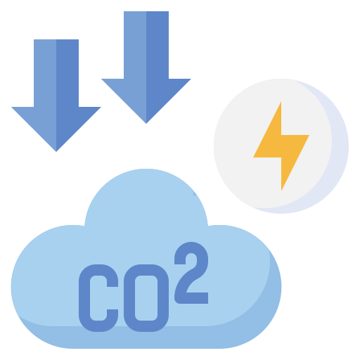 이산화탄소 Surang Flat icon