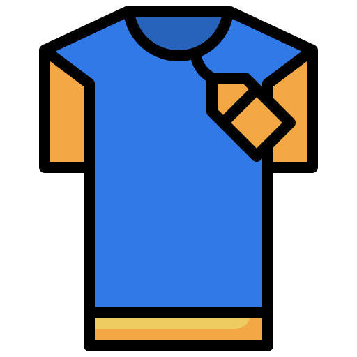 shirt Surang Lineal Color icon