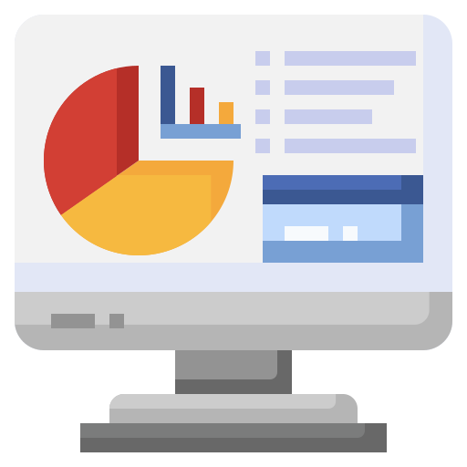 Monitor Surang Flat icon