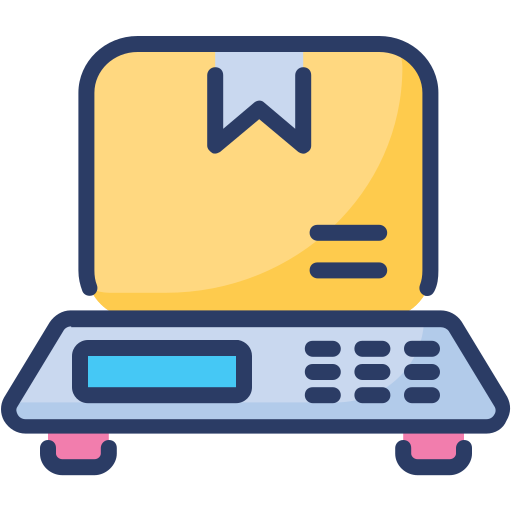 Box weight Generic Outline Color icon