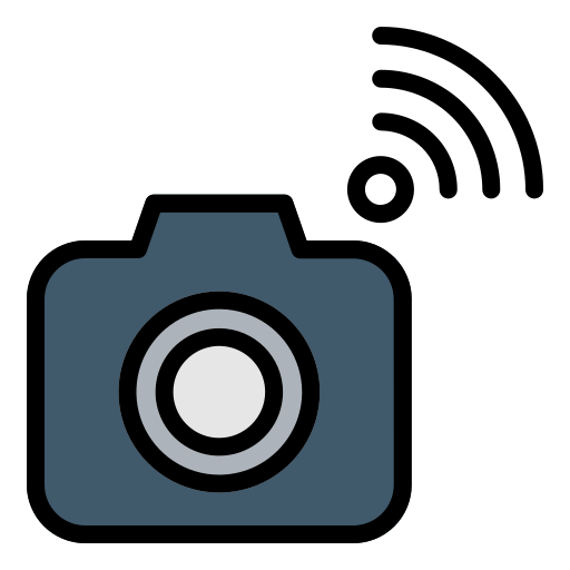 kamera Generic Outline Color ikona