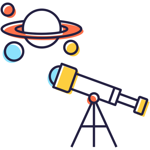 télescope Generic Color Omission Icône