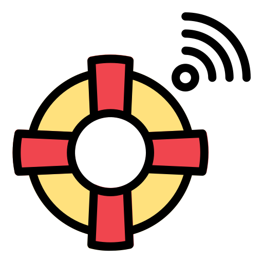 Спасательный круг Generic Outline Color иконка