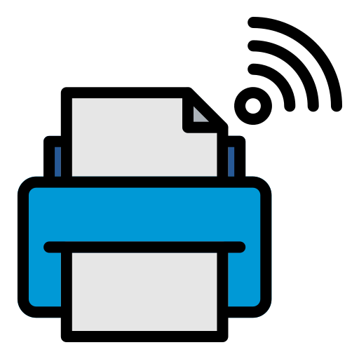 Printing Generic Outline Color icon