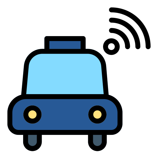 Taxi Generic Outline Color icon