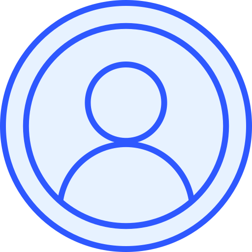 perfil del usuario Generic Blue icono