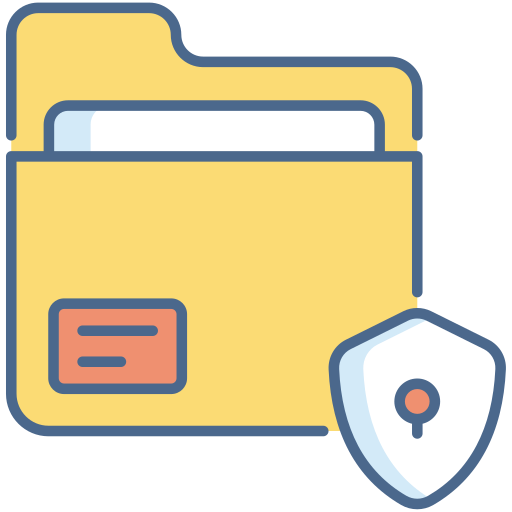 Confidential Generic Outline Color icon