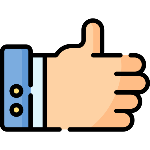 Thumbs up Special Lineal color icon