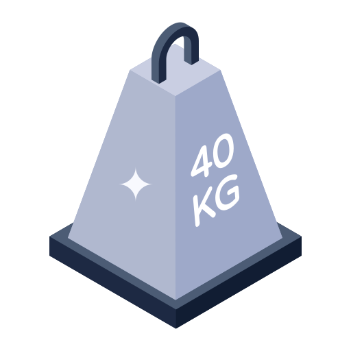 kilogramme Generic Isometric Icône