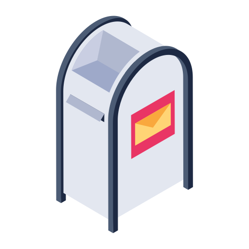 caixa postal Generic Isometric Ícone