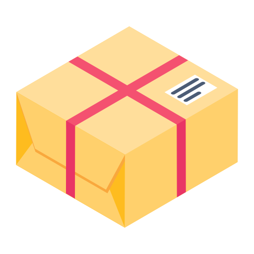 Cardboard Generic Isometric icon