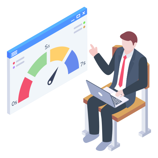 속도 테스트 Generic Isometric icon