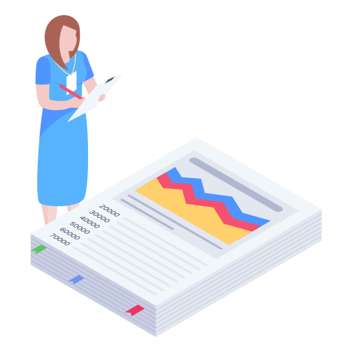 Seo report Generic Isometric icon