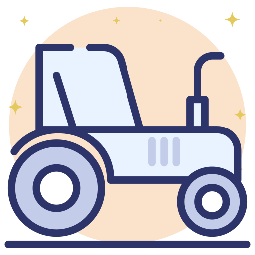 Tractor Generic Rounded Shapes icon