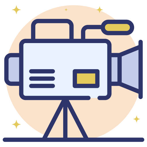 Video camera Generic Rounded Shapes icon