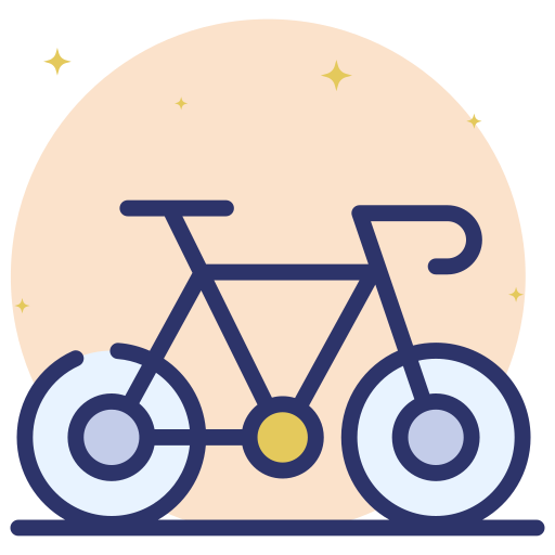 Bicycles Generic Rounded Shapes icon