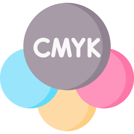 Cmyk Special Flat icon