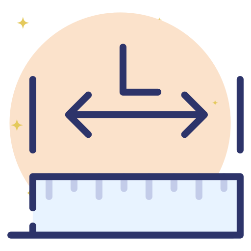 Ruler Generic Rounded Shapes icon