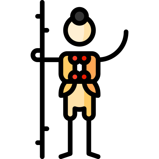 야마부시 Puppet Characters Lineal Color icon