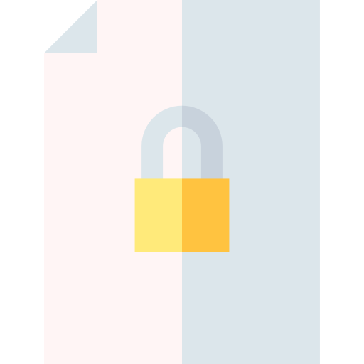 Locked Basic Straight Flat icon