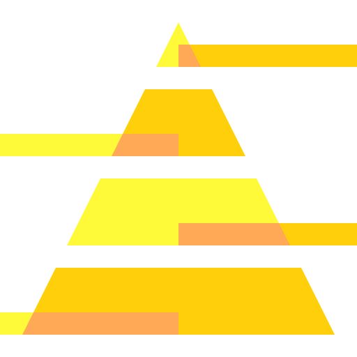 triângulo Basic Sheer Flat Ícone