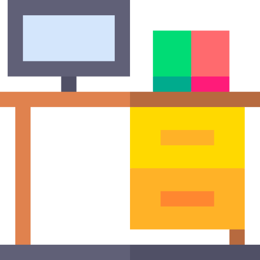 Workspace Basic Straight Flat icon