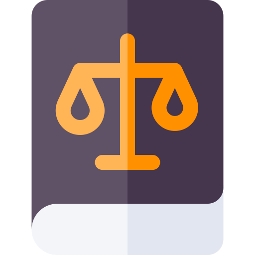 Law Basic Rounded Flat icon