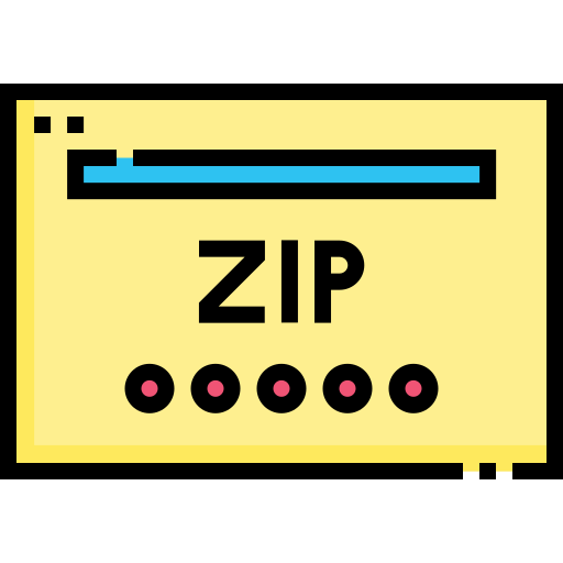 código postal Detailed Straight Lineal color icono