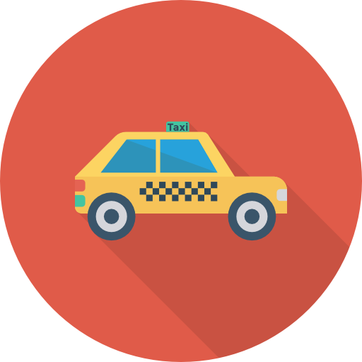 Taxi Dinosoft Circular icon