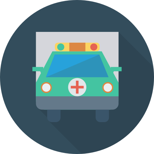 ambulance Dinosoft Circular icoon