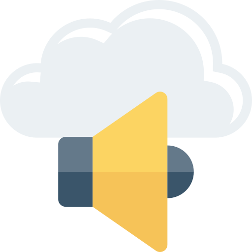 cloud computing Dinosoft Flat icon