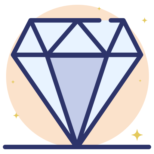 Diamond Generic Rounded Shapes icon