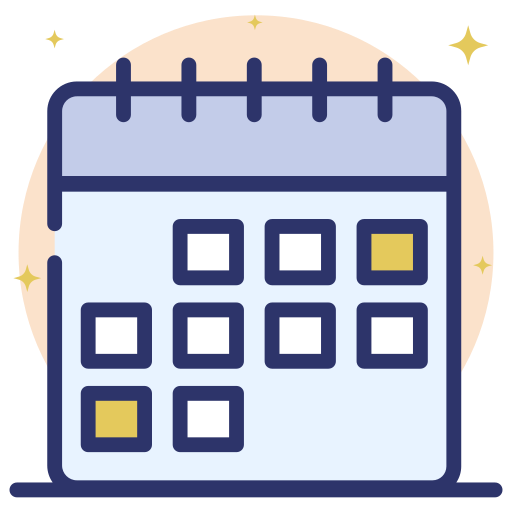 Calendar Generic Rounded Shapes icon