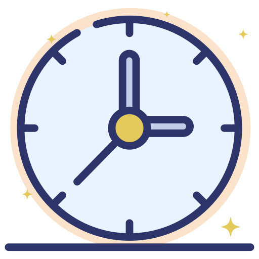 Wall clock Generic Rounded Shapes icon