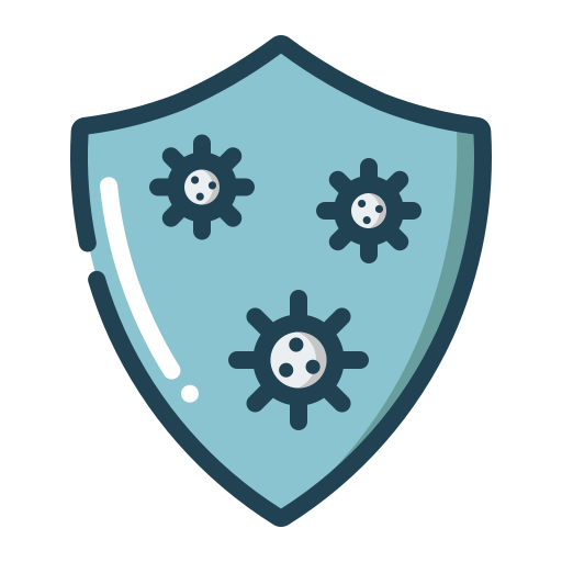 Disease prevention Generic Blue icon