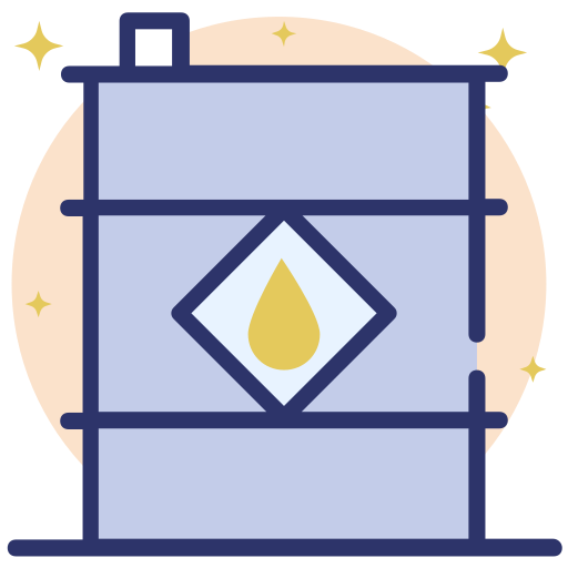 barril de petróleo Generic Rounded Shapes icono
