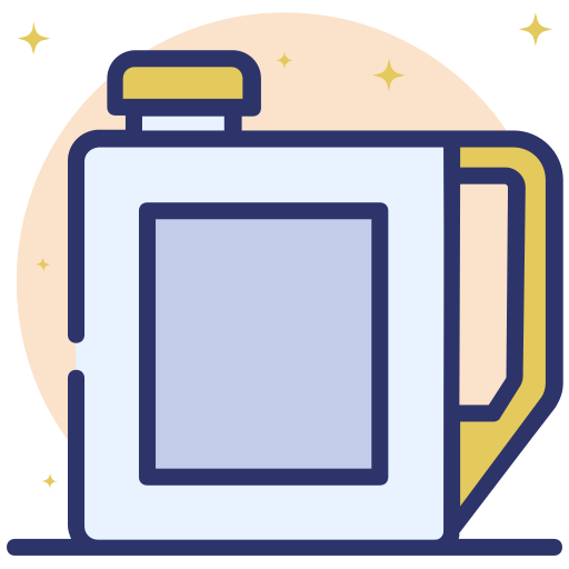 Jerrycan Generic Rounded Shapes icon