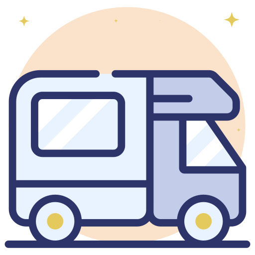 Campervan Generic Rounded Shapes icon