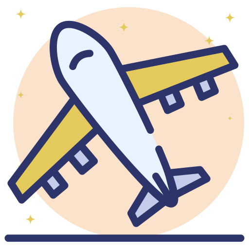 avión Generic Rounded Shapes icono